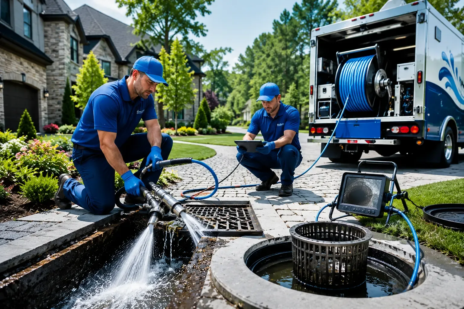 Local outdoor drain cleaning professionals in Ludlow, MA